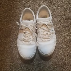 Vans white